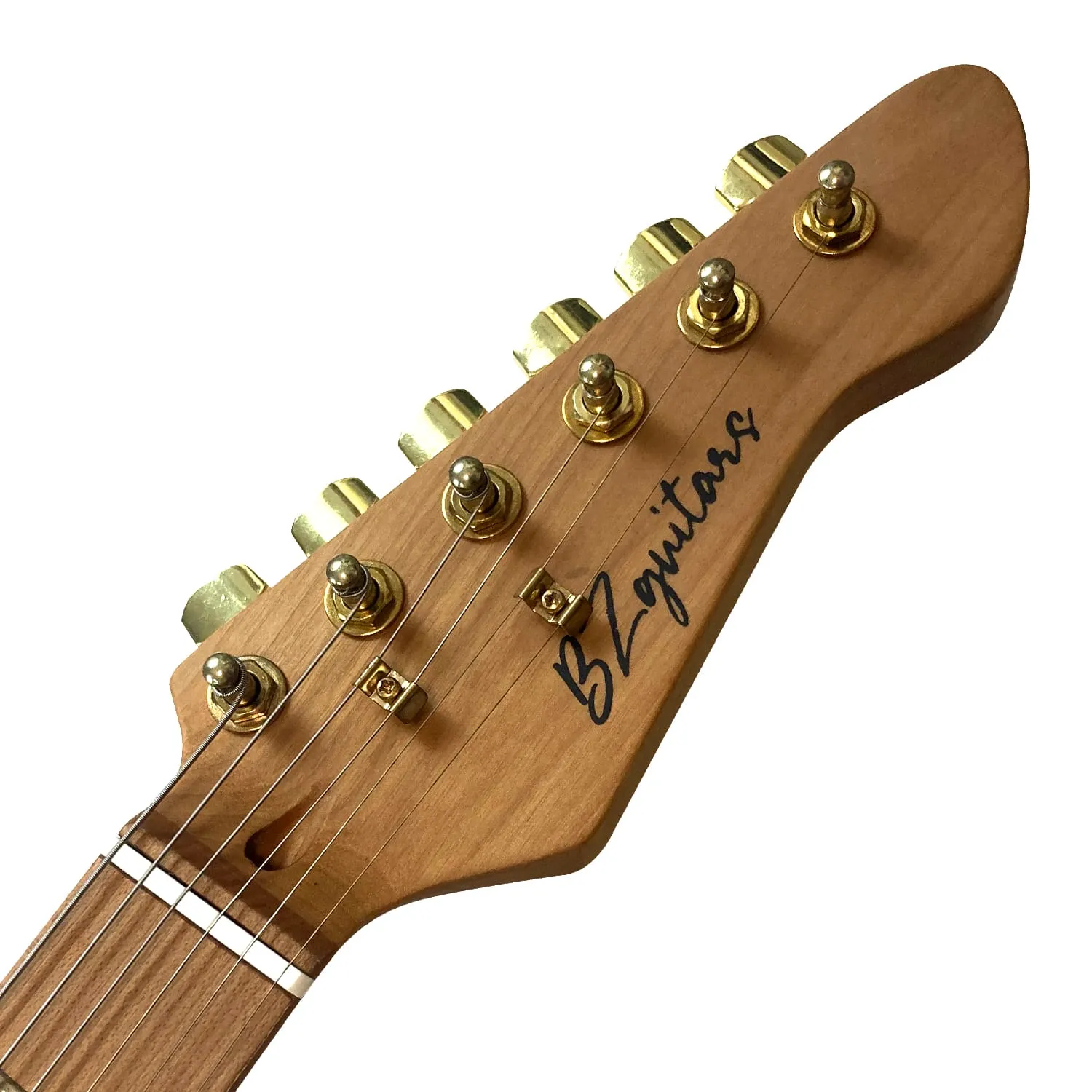 גיטרה חשמלית שחורה BZguitars BZ-T5-BURL