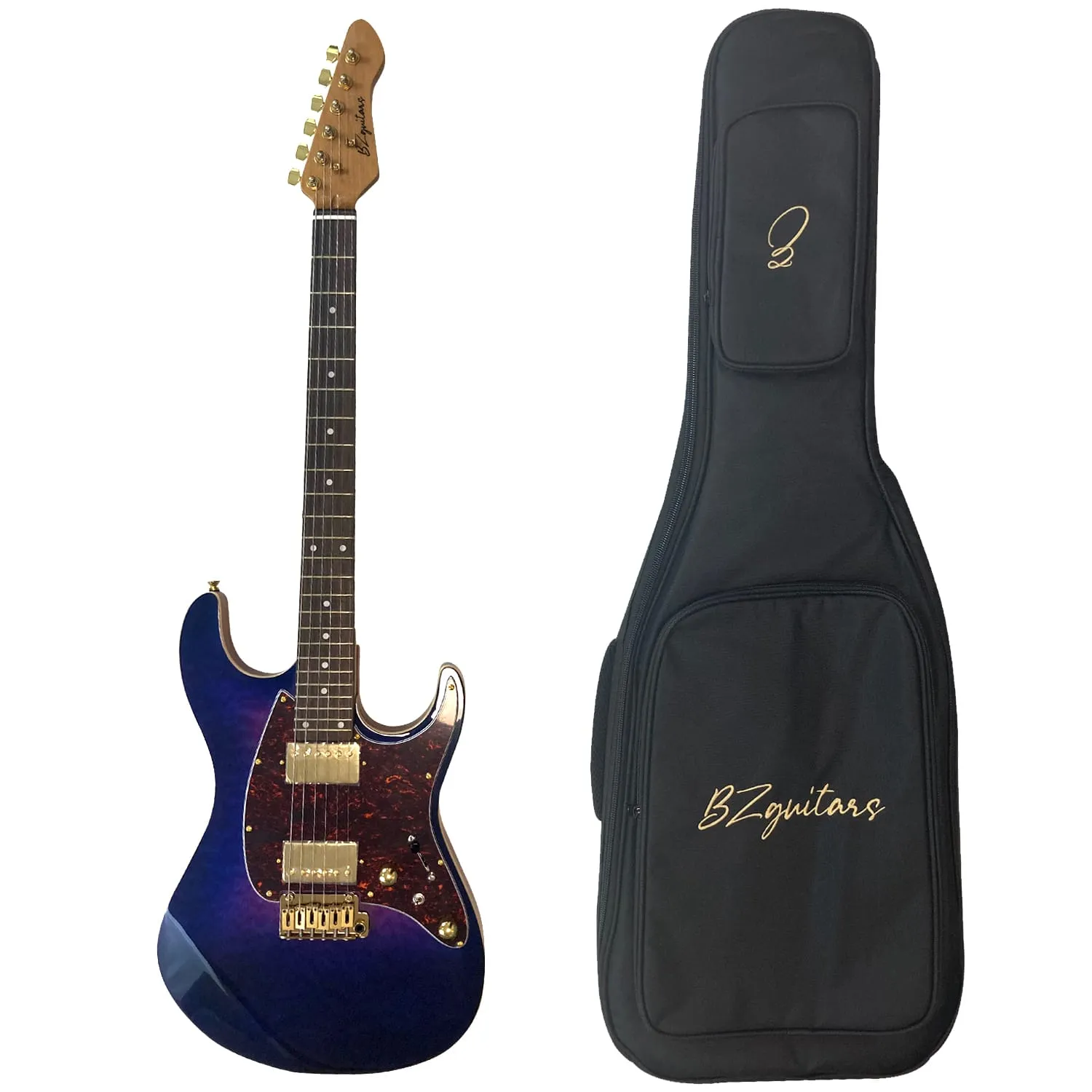 גיטרה חשמלית סגולה BZguitars BZ-LZH-PR