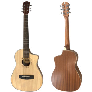 גיטרה אקוסטית חומה מומלצת למתחילים