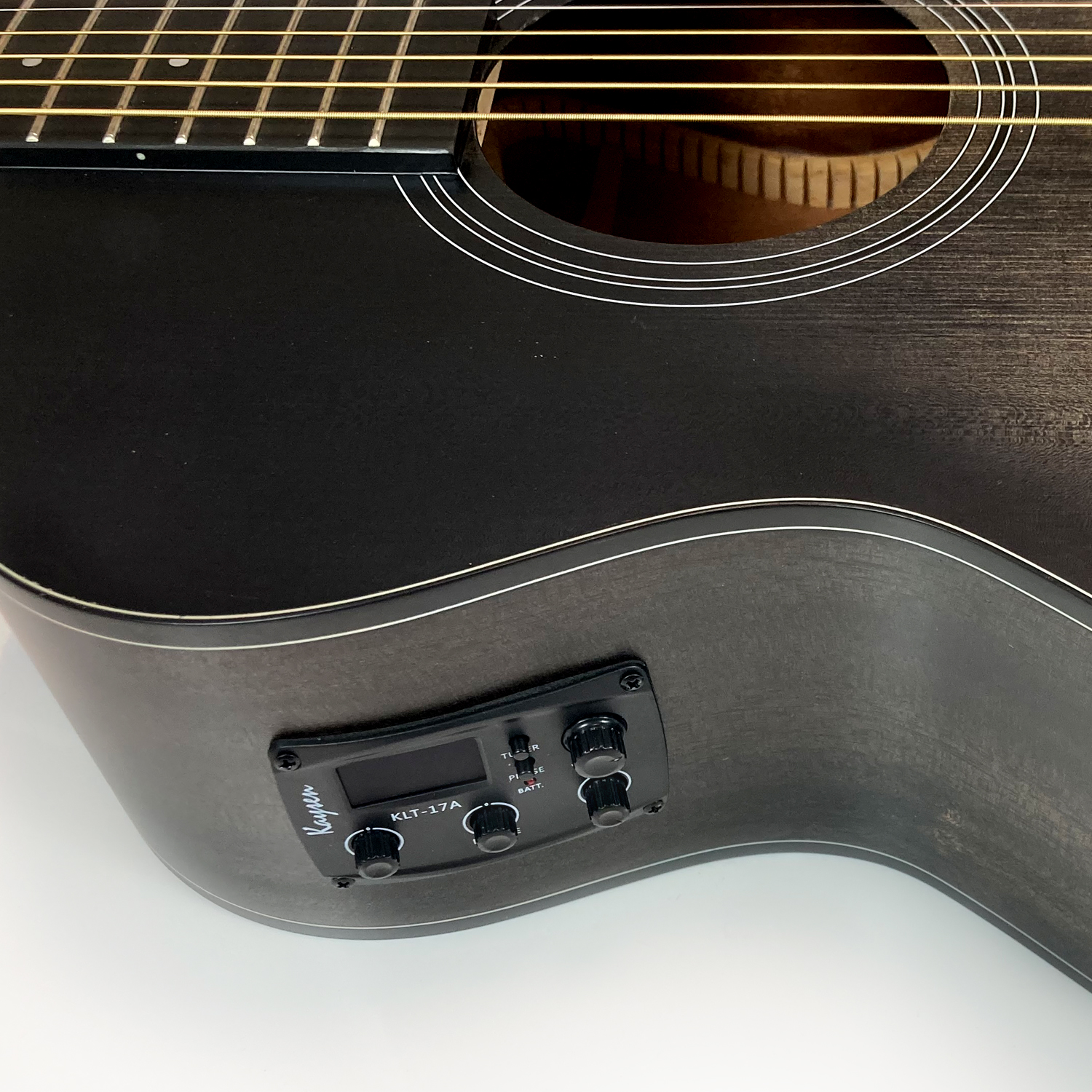 גיטרה אקוסטית מוגברת שחורה TS-62-GA-BK – תמונה 3