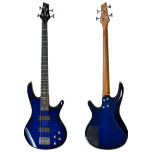 גיטרה בס כחולה