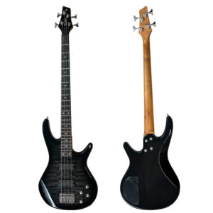 גיטרה בס שחורה