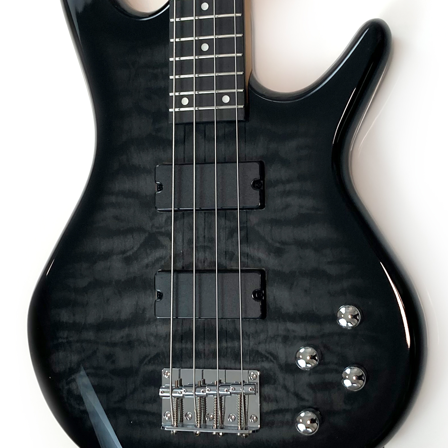 גיטרה בס שחורה KIB-260-BKS – תמונה 2