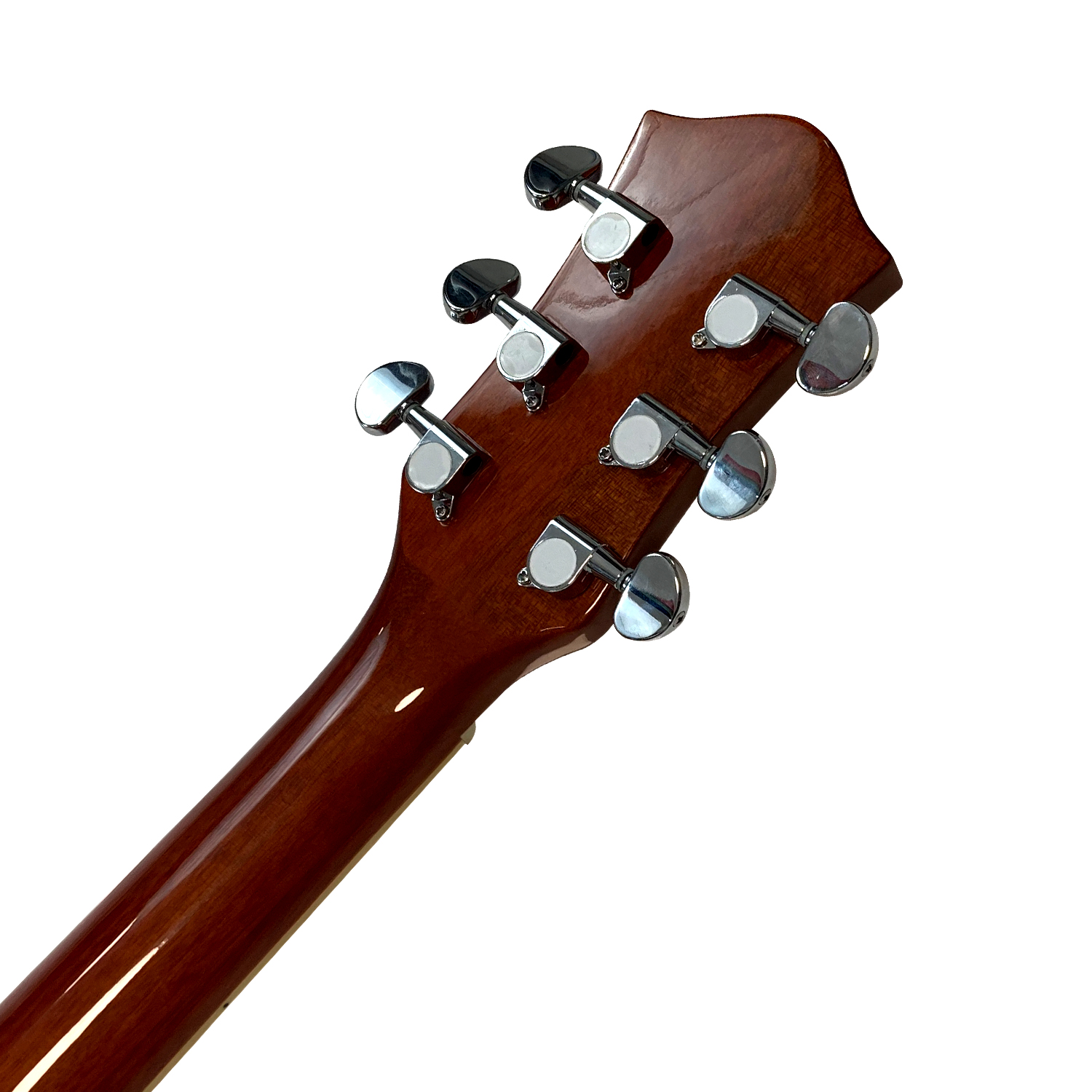 גיטרה אקוסטית חומה