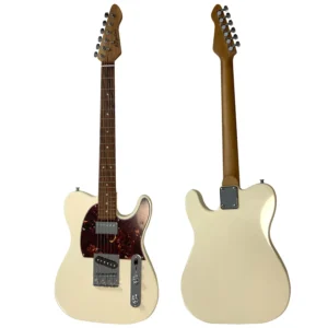 גיטרה חשמלית לבנה BZ-T1-SH-WH BZGUITARS