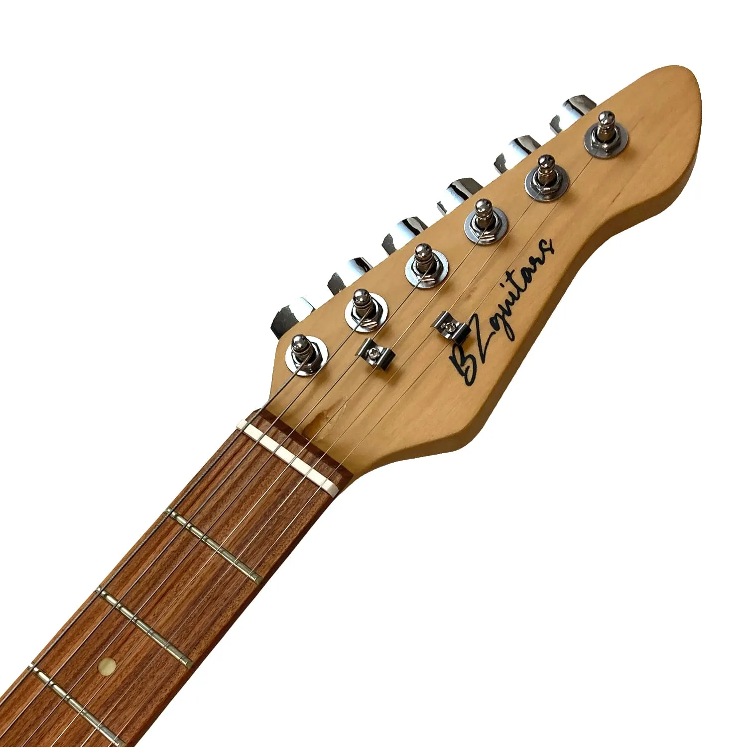 גיטרה חשמלית לבנה BZ-T1-SH-WH BZGUITARS