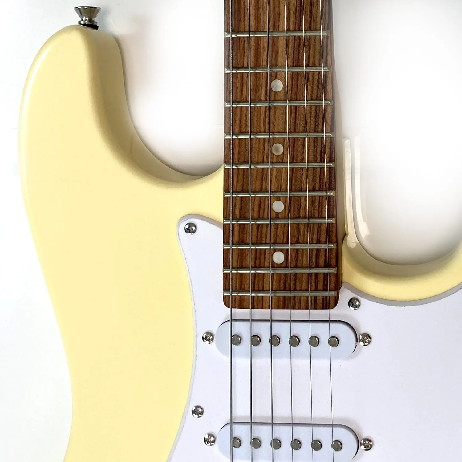 גיטרה חשמלית צהובה BZ-S1-YN-HSS BZGUITARS