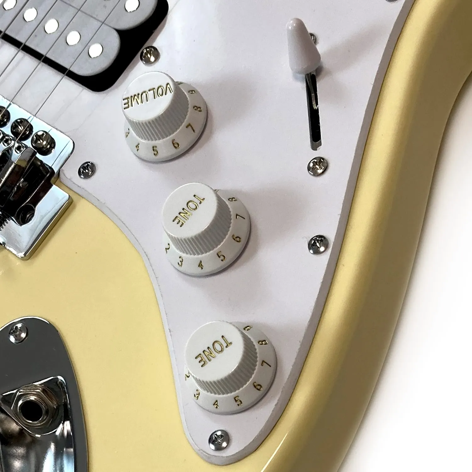 גיטרה חשמלית צהובה BZ-S1-YN-HSS BZGUITARS