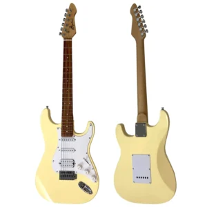 גיטרה חשמלית צהובה BZ-S1-YN-HSS BZGUITARS